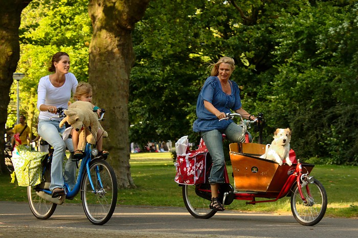 Bikes in the Vondelpark, Amsterdam
