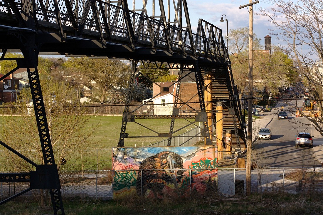 Wallace Ave. Bridge, Junction Triangle