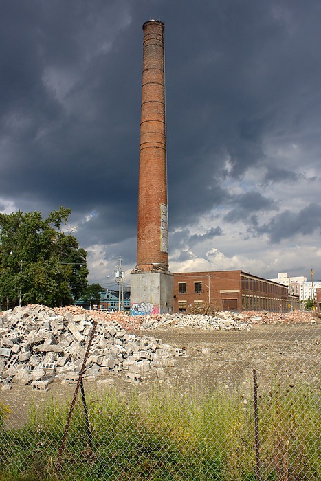 Tower Automotive: Lonely chimney, about to die