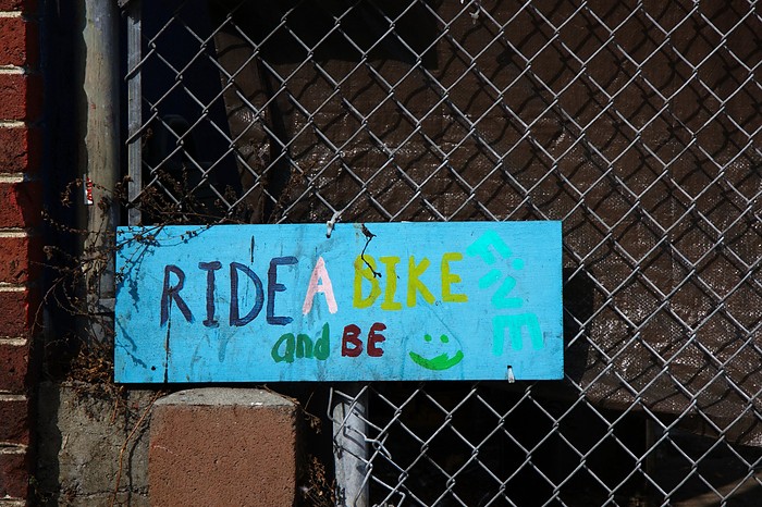 Ride a bike and be :)
